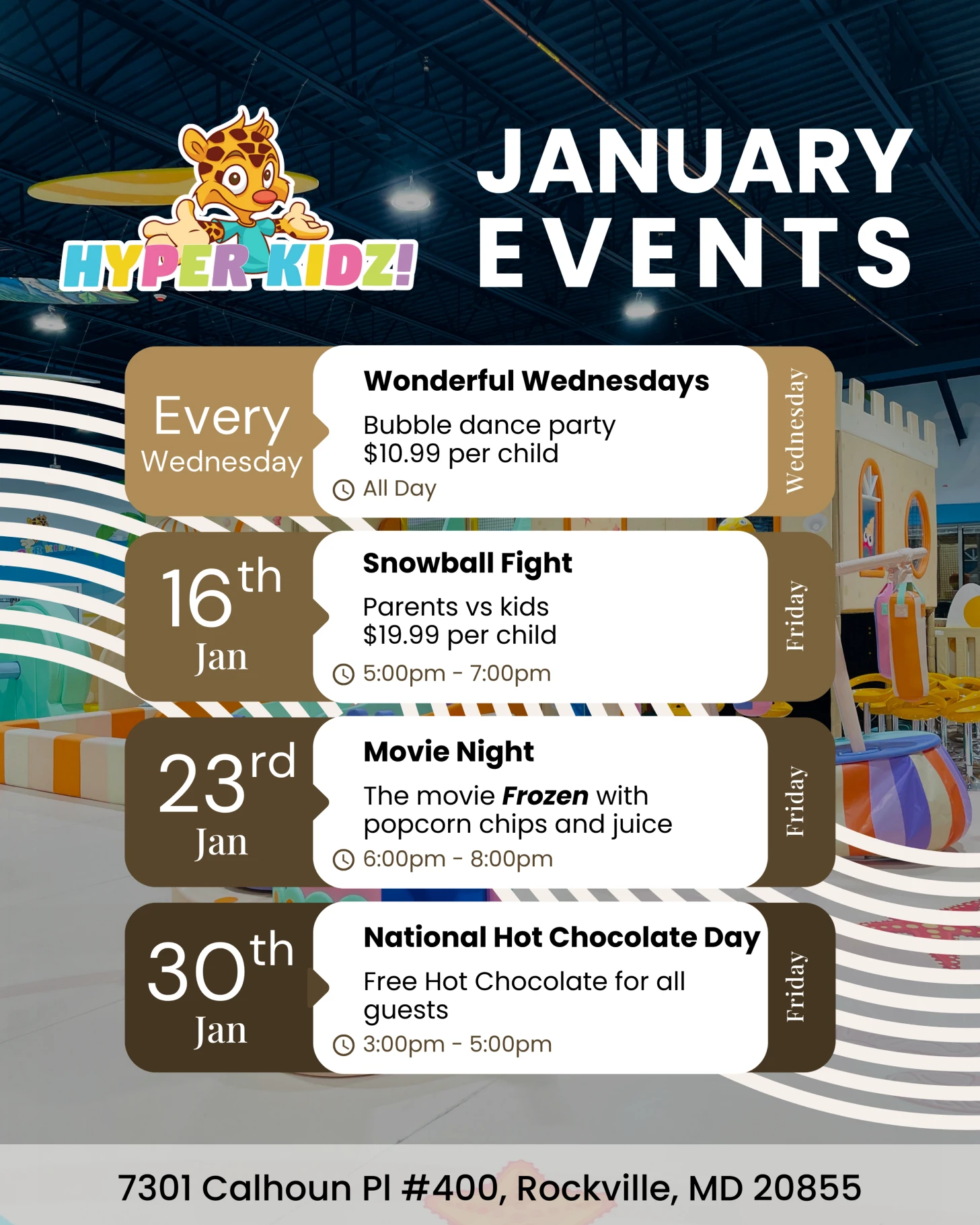 Best Indoor kids play area Rockville